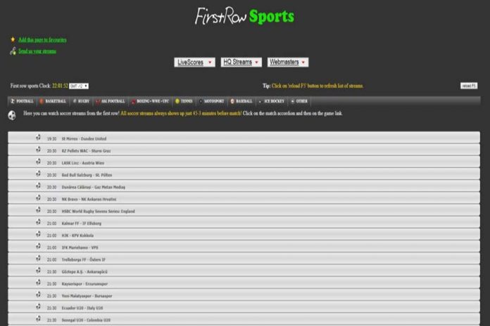 firstrowsports Site